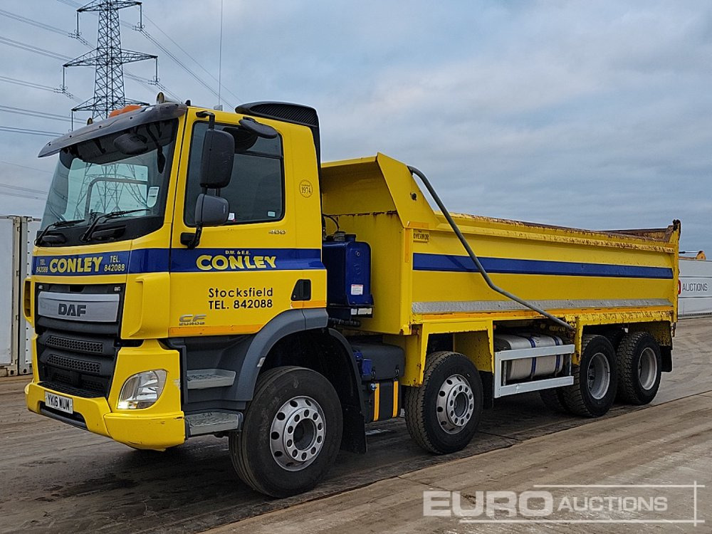 2016 DAF CF400 - Camion benne: photos 1 2016 DAF CF400 - Camion benne: photos 1