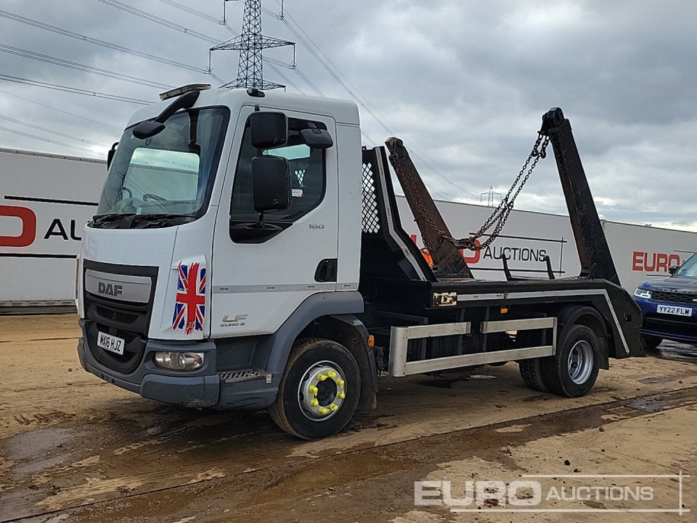 2016 DAF LF180 - Camion multibenne: photos 1 2016 DAF LF180 - Camion multibenne: photos 1