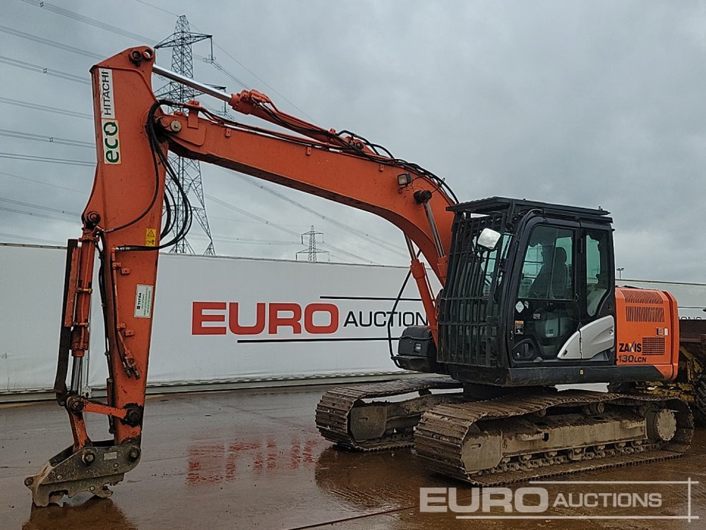 2016 Hitachi ZX130LCN-5 - Pelle sur chenille: photos 1 2016 Hitachi ZX130LCN-5 - Pelle sur chenille: photos 1
