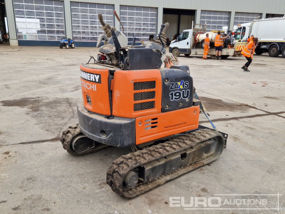 2016 Hitachi ZX19U-5A YR - Mini pelle: photos 5 2016 Hitachi ZX19U-5A YR - Mini pelle: photos 5