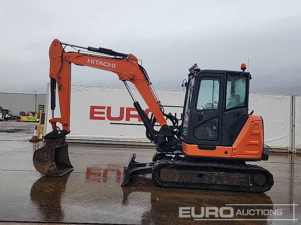 2016 Hitachi ZX65USB-5A CLP - Mini pelle: photos 2 2016 Hitachi ZX65USB-5A CLP - Mini pelle: photos 2