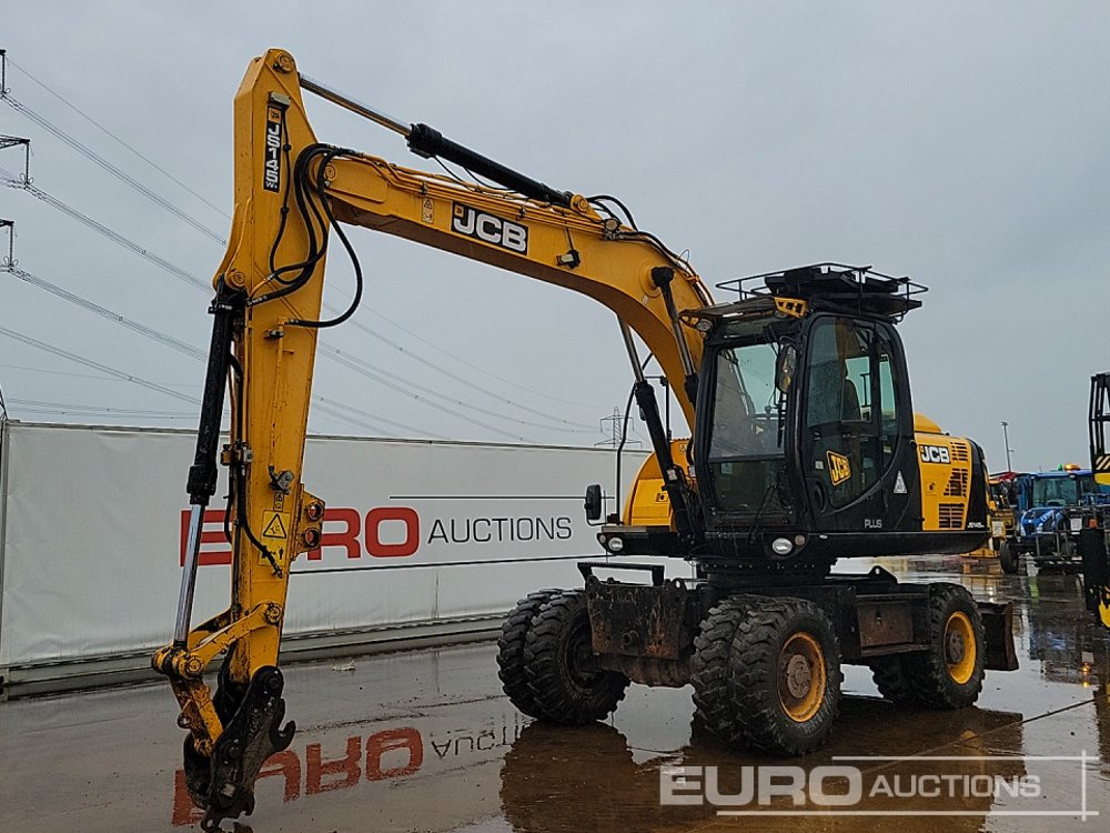2016 JCB JS145W - Pelle sur pneus: photos 1 2016 JCB JS145W - Pelle sur pneus: photos 1