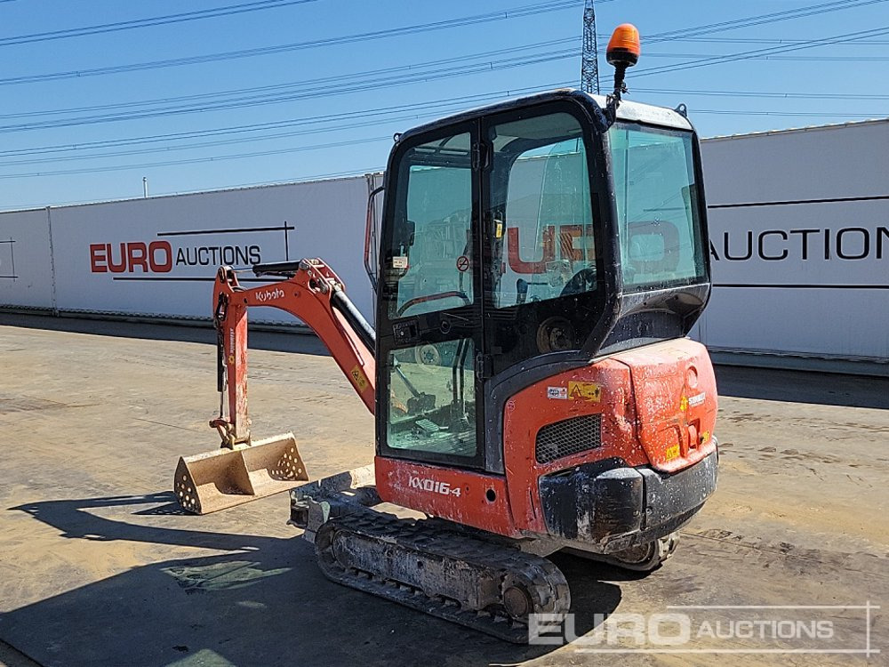 2016 Kubota KX016-4 - Mini pelle: photos 3 2016 Kubota KX016-4 - Mini pelle: photos 3