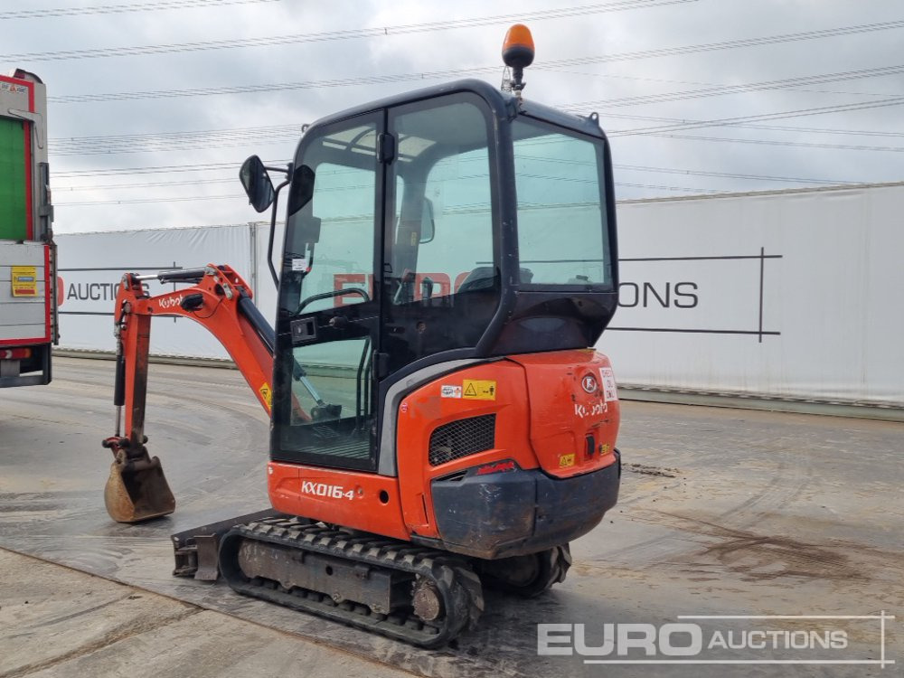 2016 Kubota KX016-4 - Mini pelle: photos 3 2016 Kubota KX016-4 - Mini pelle: photos 3