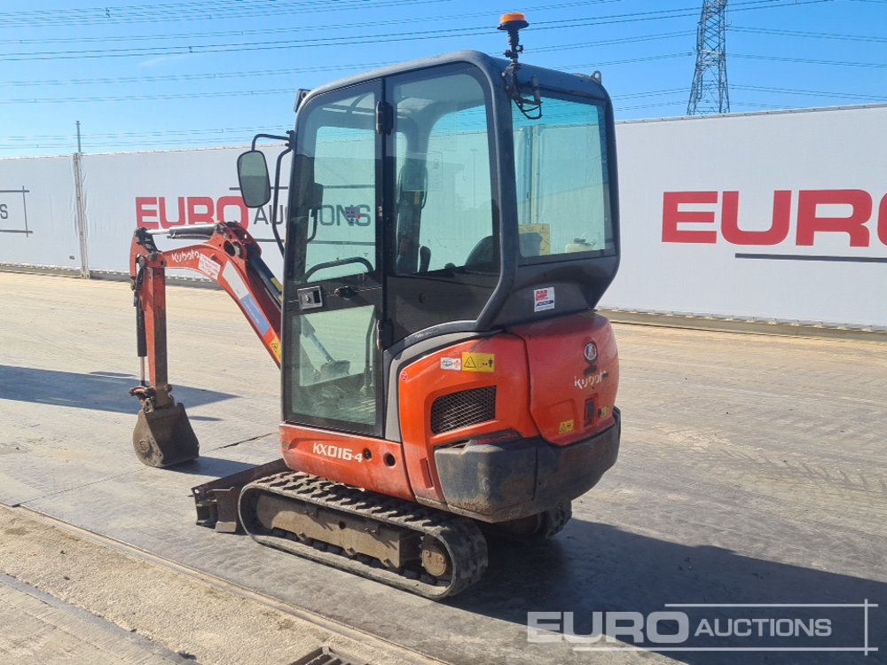 2016 Kubota KX016-4 - Mini pelle: photos 3 2016 Kubota KX016-4 - Mini pelle: photos 3