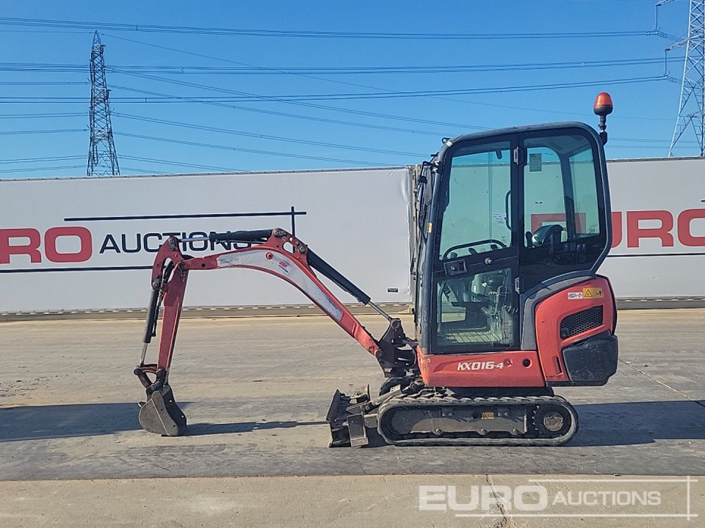 2016 Kubota KX016-4 - Mini pelle: photos 2 2016 Kubota KX016-4 - Mini pelle: photos 2
