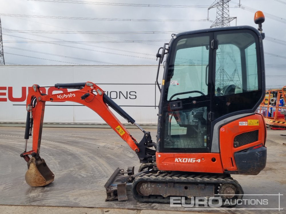 2016 Kubota KX016-4 - Mini pelle: photos 2 2016 Kubota KX016-4 - Mini pelle: photos 2