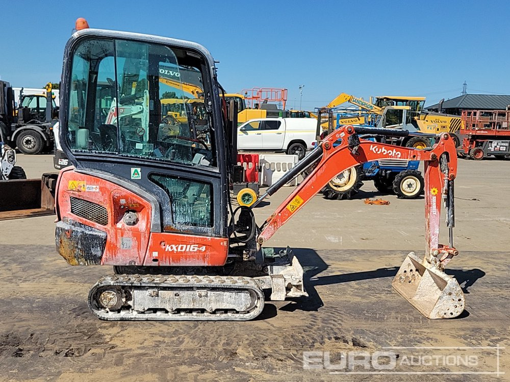 Mini pelle 2016 Kubota KX016-4: photos 6