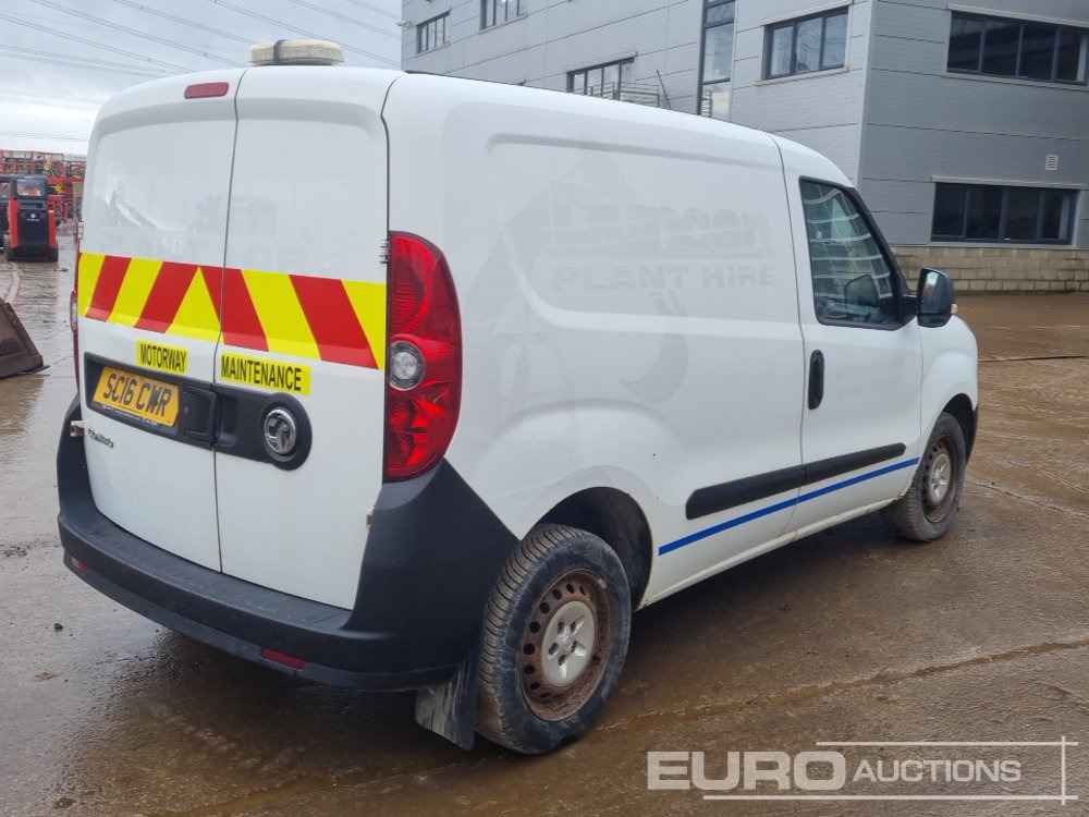 2016 Vauxhall Combo - Fourgonnette: photos 5 2016 Vauxhall Combo - Fourgonnette: photos 5