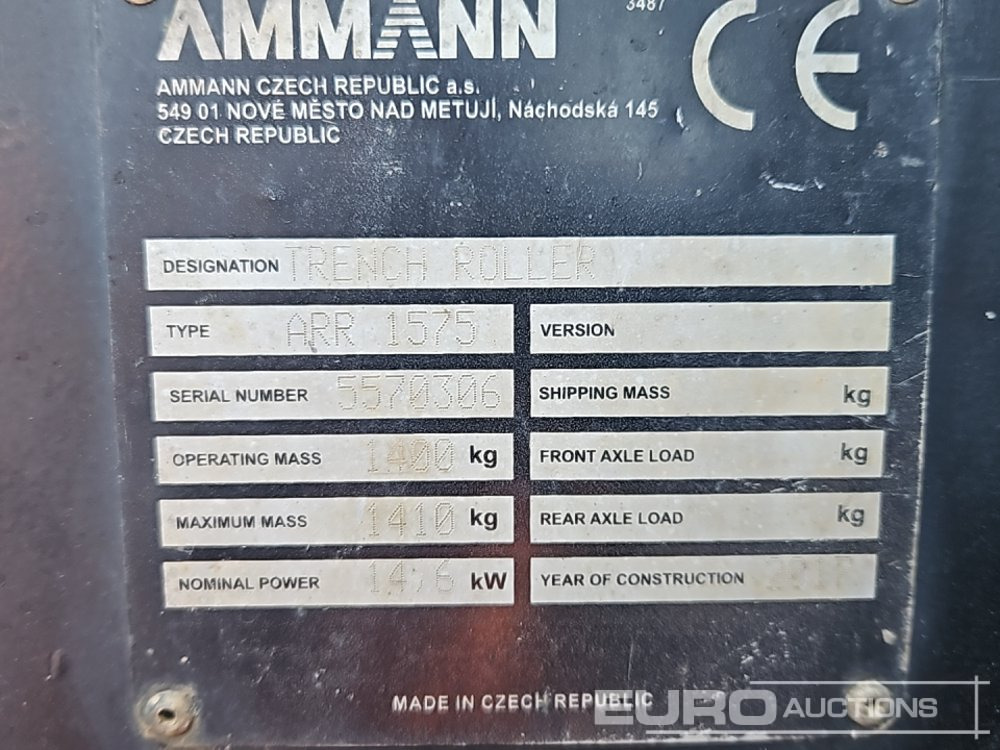 Travaux routiers 2017 Ammann ARR1575: photos 36