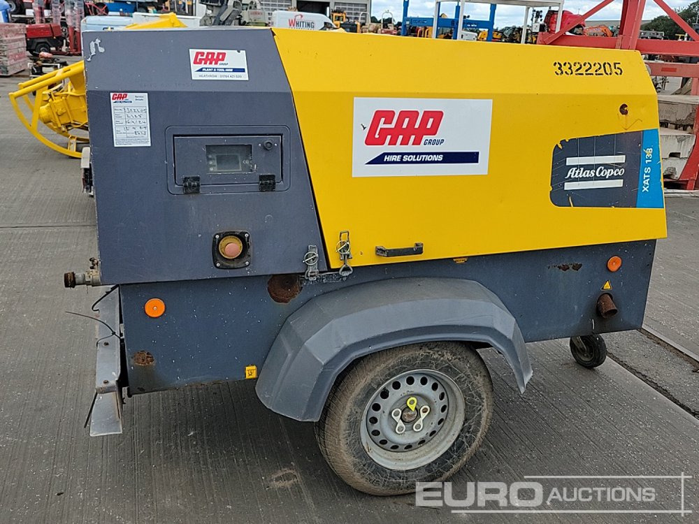 Compresseur d'air 2017 Atlas Copco XATS138: photos 6