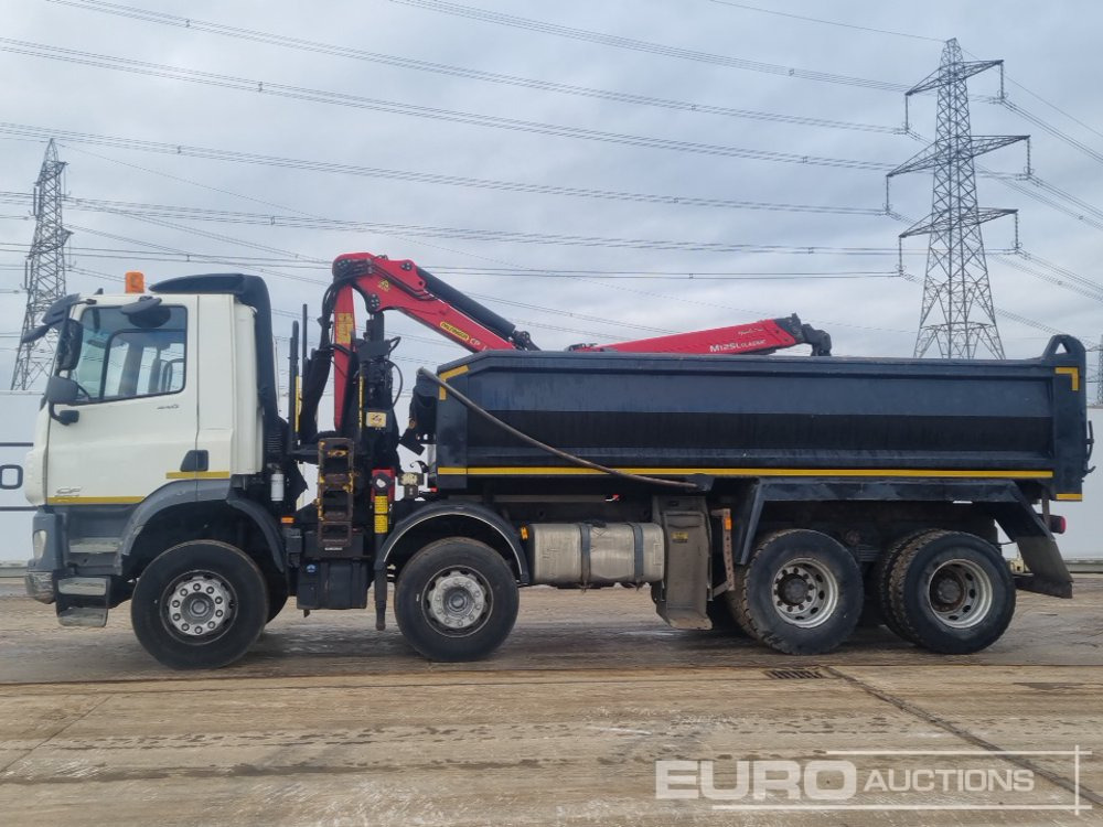 2017 DAF CF440 - Camion benne, Camion grue: photos 2 2017 DAF CF440 - Camion benne, Camion grue: photos 2