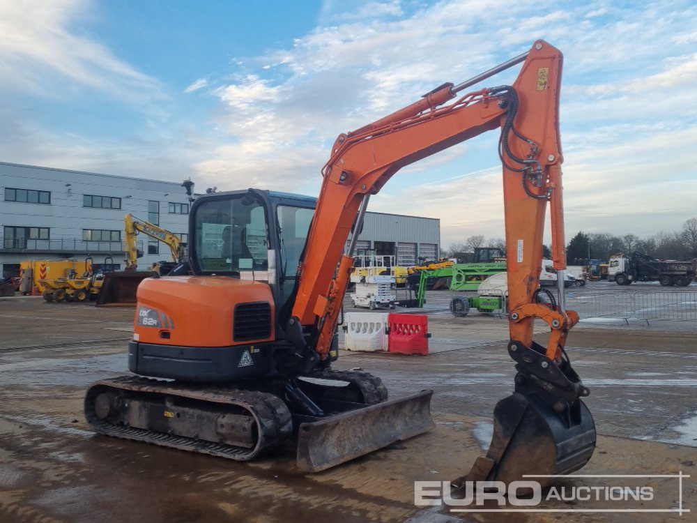 Mini pelle 2017 Doosan DX62R-3: photos 7