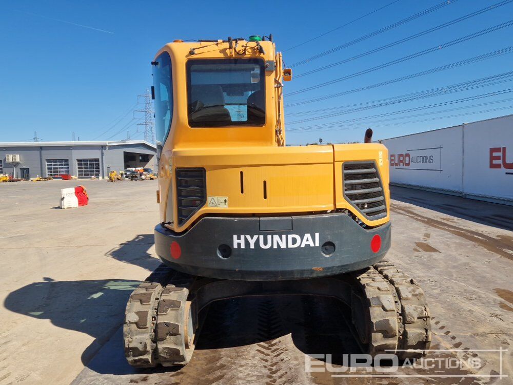 2017 Hyundai R80CR-9A - Mini pelle: photos 4 2017 Hyundai R80CR-9A - Mini pelle: photos 4