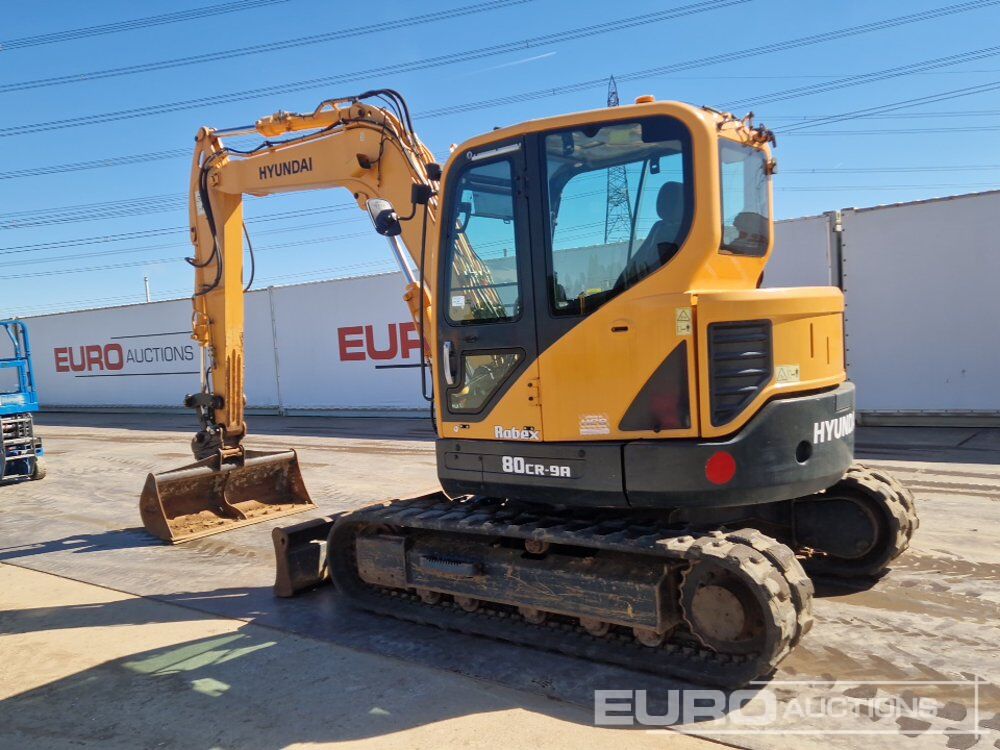 2017 Hyundai R80CR-9A - Mini pelle: photos 3 2017 Hyundai R80CR-9A - Mini pelle: photos 3