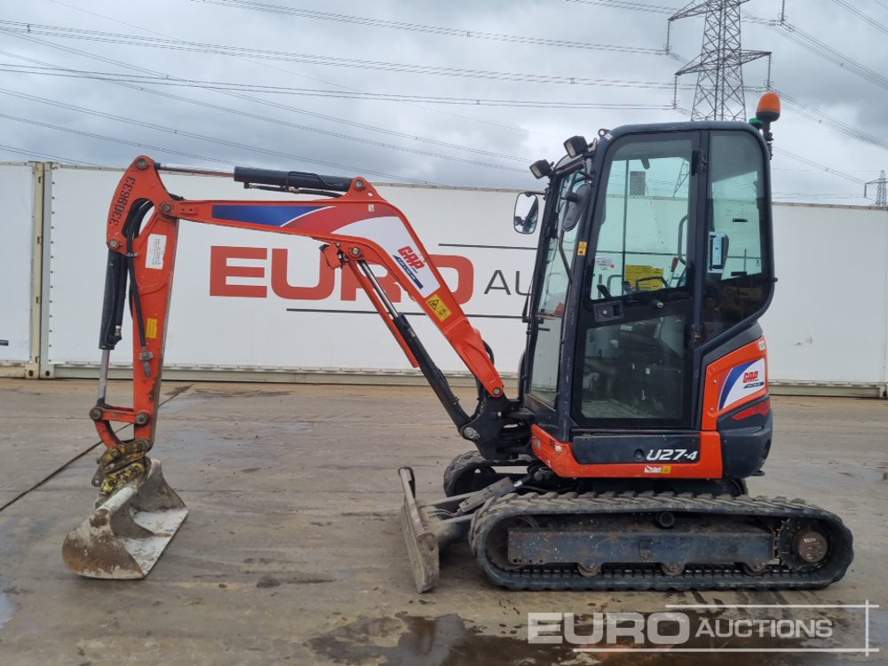 2017 Kubota KX016-4 - Mini pelle: photos 2 2017 Kubota KX016-4 - Mini pelle: photos 2