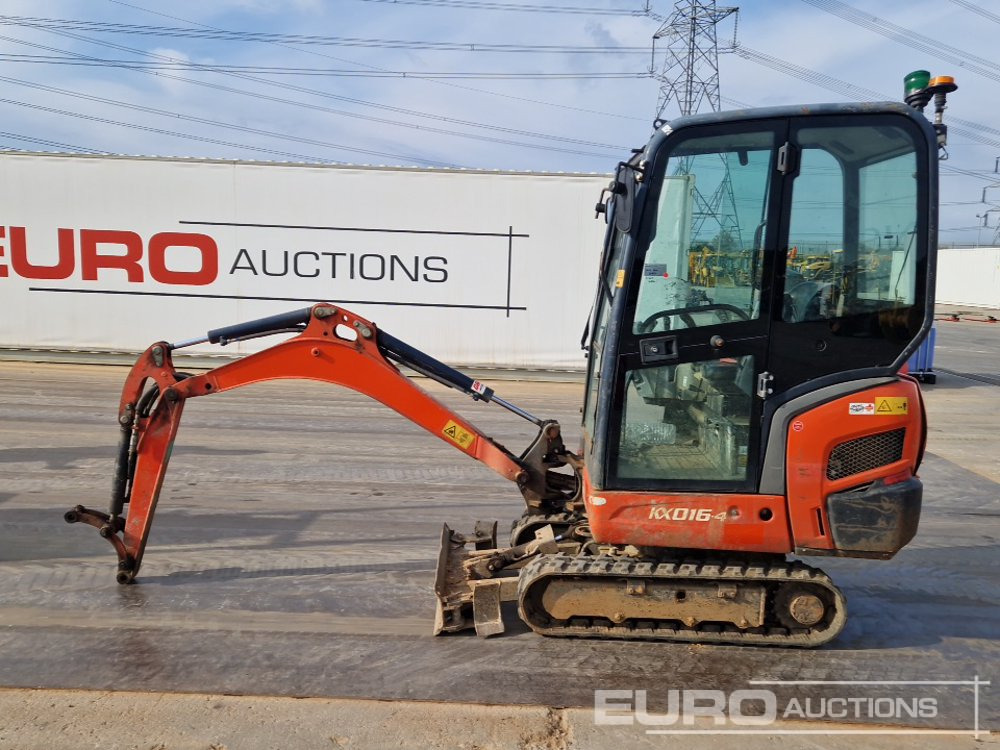 2017 Kubota KX016-4 - Mini pelle: photos 2 2017 Kubota KX016-4 - Mini pelle: photos 2