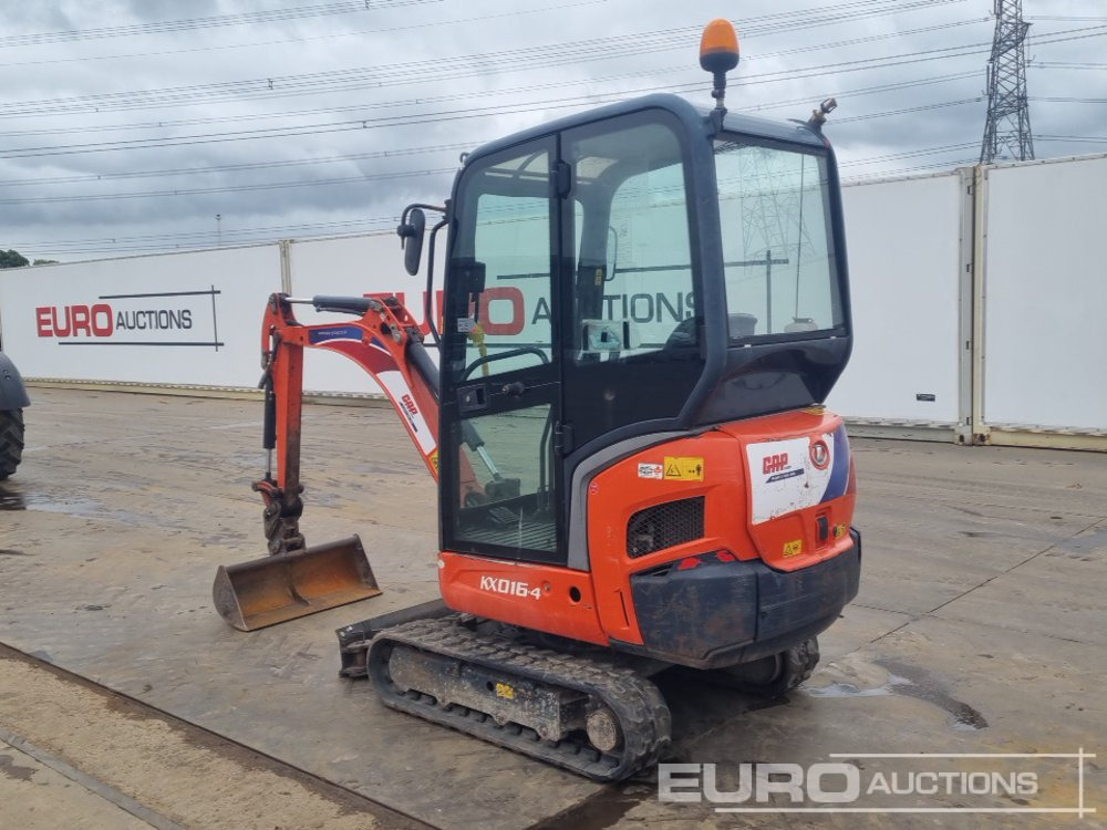 2017 Kubota KX016-4 - Mini pelle: photos 3 2017 Kubota KX016-4 - Mini pelle: photos 3