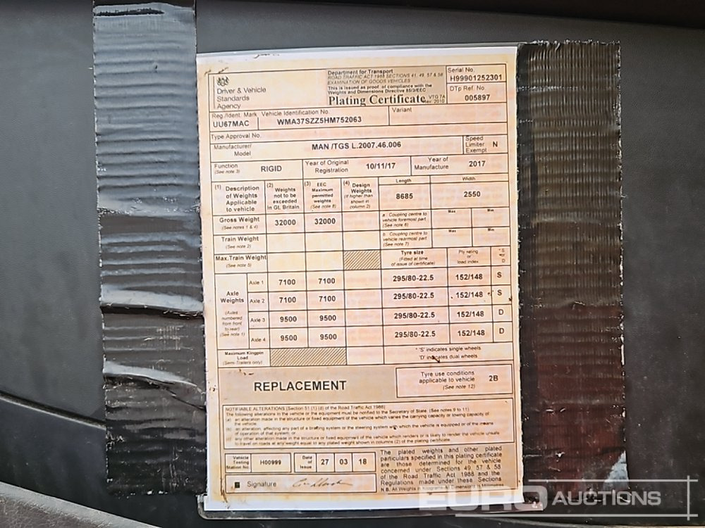 Camion benne 2017 MAN TGS35.420: photos 42 Camion benne 2017 MAN TGS35.420: photos 42