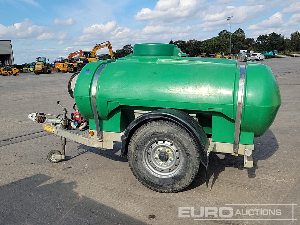 2017 Trailer Engineering Single Axle Plastic Water Bowser, Honda Petrol Pump - Cuve de stockage: photos 2 2017 Trailer Engineering Single Axle Plastic Water Bowser, Honda Petrol Pump - Cuve de stockage: photos 2