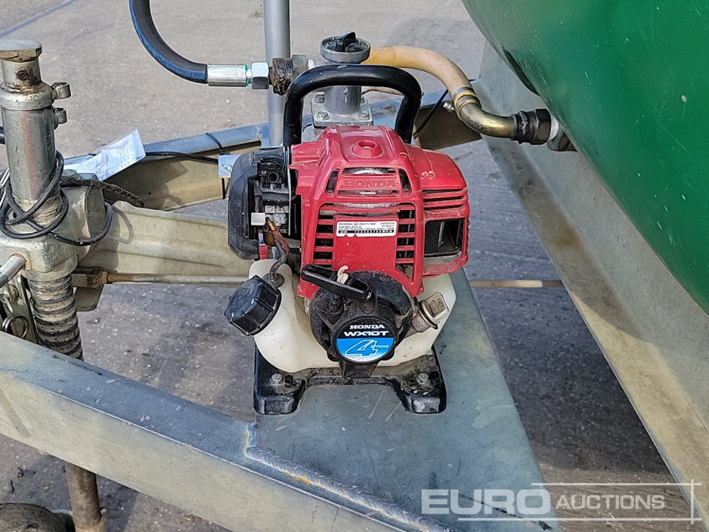 Cuve de stockage 2017 Trailer Engineering Single Axle Plastic Water Bowser, Honda Petrol Pump: photos 14