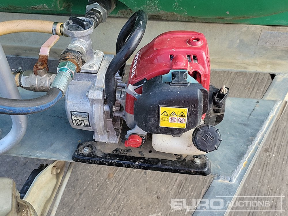 Cuve de stockage 2017 Trailer Engineering Single Axle Plastic Water Bowser, Honda Petrol Pump: photos 15