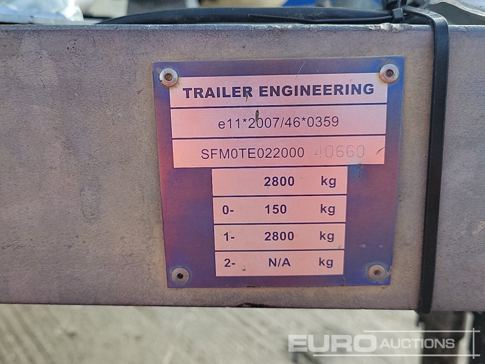 Cuve de stockage 2017 Trailer Engineering Single Axle Plastic Water Bowser, Honda Petrol Pump: photos 27