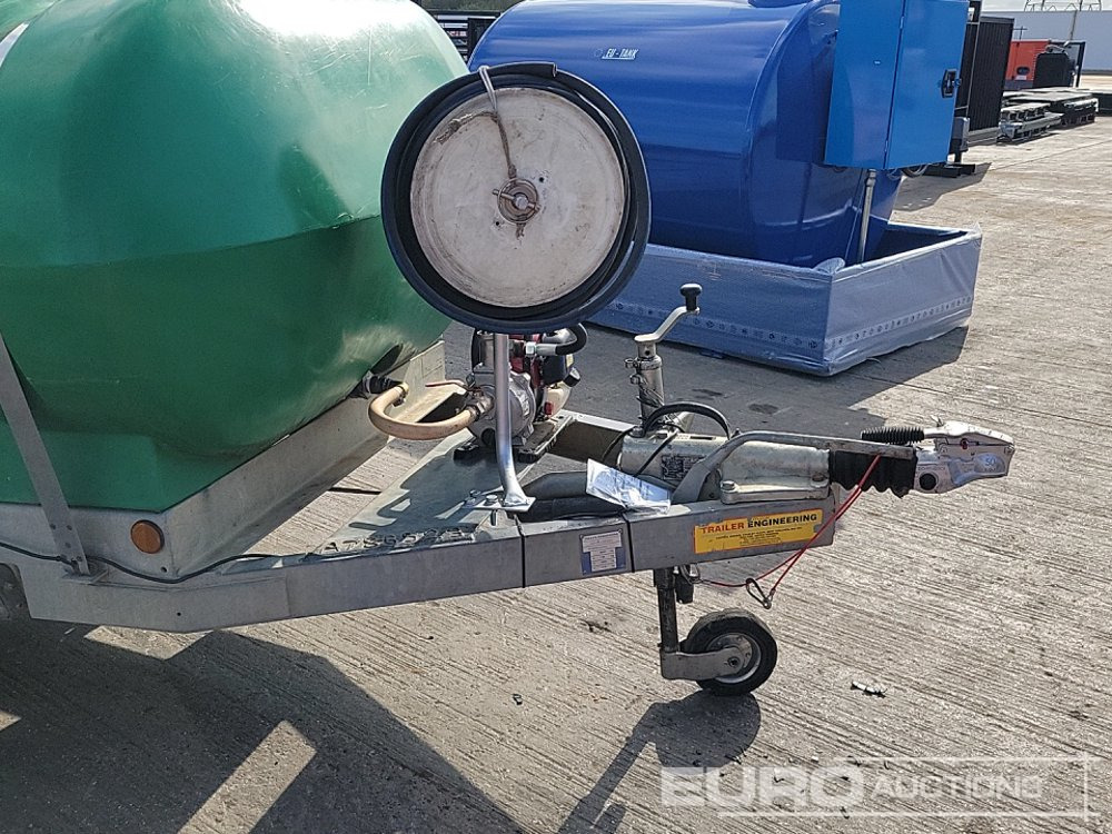 Cuve de stockage 2017 Trailer Engineering Single Axle Plastic Water Bowser, Honda Petrol Pump: photos 12