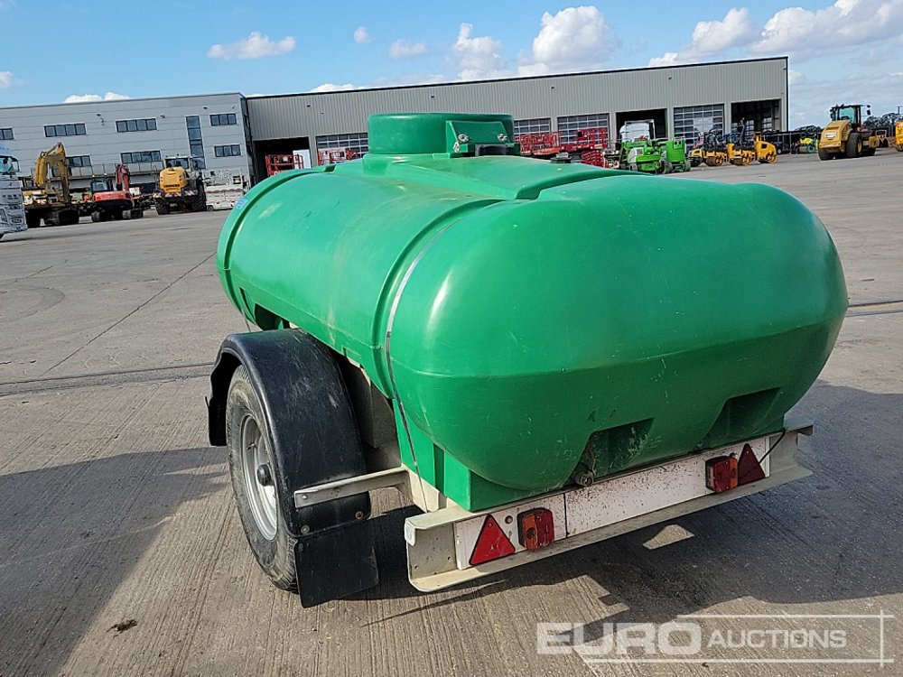 2017 Trailer Engineering Single Axle Plastic Water Bowser, Honda Petrol Pump - Cuve de stockage: photos 3 2017 Trailer Engineering Single Axle Plastic Water Bowser, Honda Petrol Pump - Cuve de stockage: photos 3