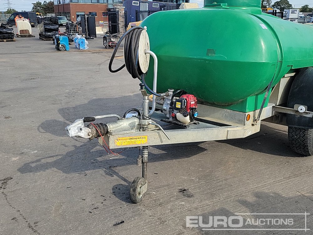 Cuve de stockage 2017 Trailer Engineering Single Axle Plastic Water Bowser, Honda Petrol Pump: photos 11