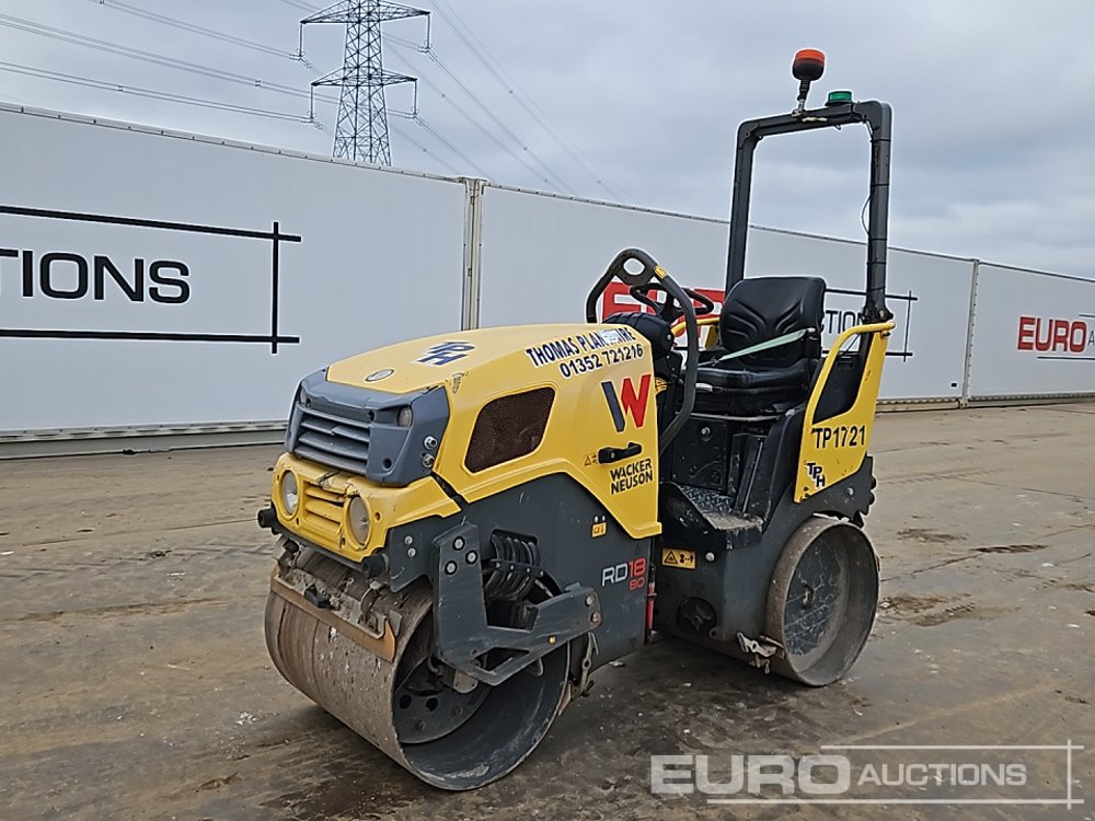 2017 Wacker Neuson RD18-80 - Compacteur: photos 1 2017 Wacker Neuson RD18-80 - Compacteur: photos 1