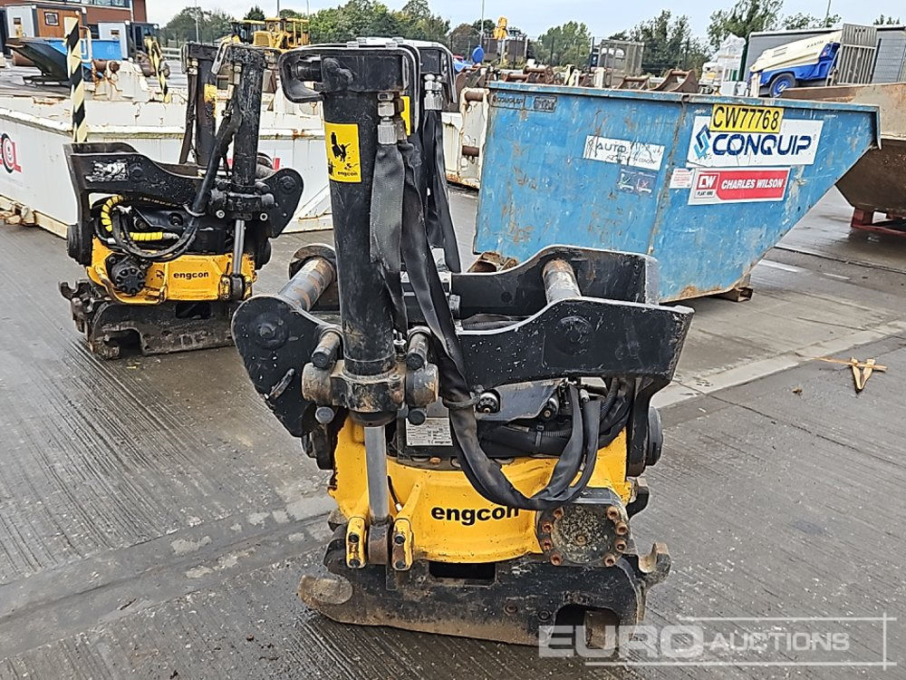 2018 Engcon Hydraulic Tilt Rotator S60 Hitch to suit 12-20 Ton Excavator - Attache rapide: photos 3 2018 Engcon Hydraulic Tilt Rotator S60 Hitch to suit 12-20 Ton Excavator - Attache rapide: photos 3