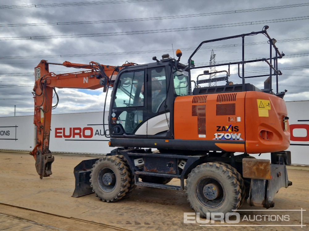 2018 Hitachi ZX170W-6 - Pelle sur pneus: photos 3 2018 Hitachi ZX170W-6 - Pelle sur pneus: photos 3