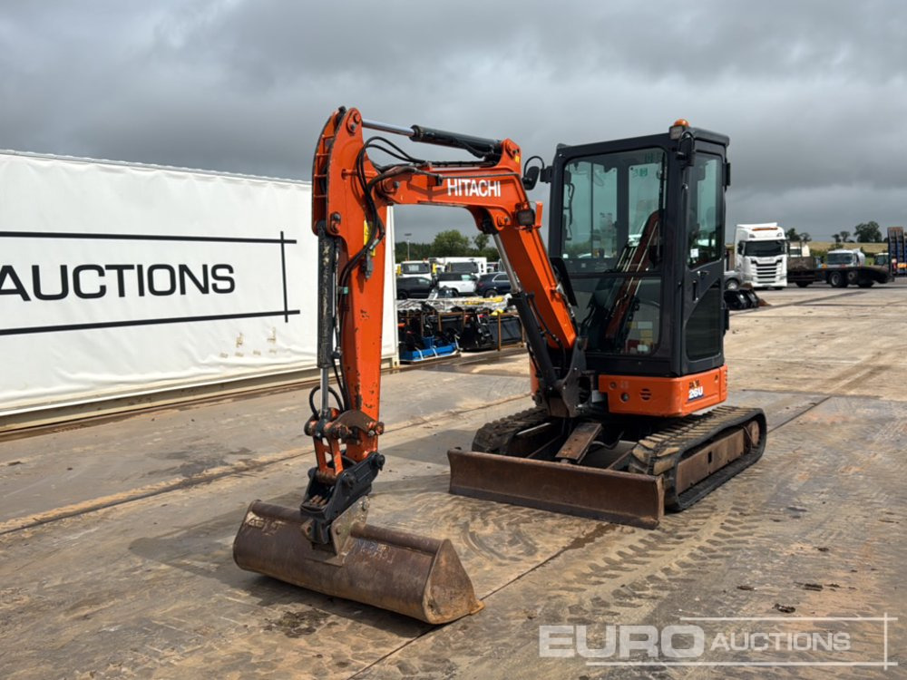 2018 Hitachi ZX26U-6 CR - Mini pelle: photos 1 2018 Hitachi ZX26U-6 CR - Mini pelle: photos 1