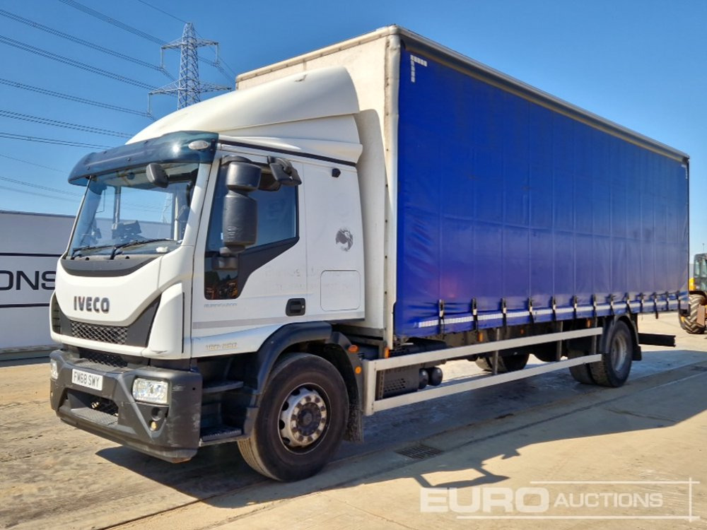 2018 Iveco 180-250 - Camion à rideaux coulissants: photos 1 2018 Iveco 180-250 - Camion à rideaux coulissants: photos 1