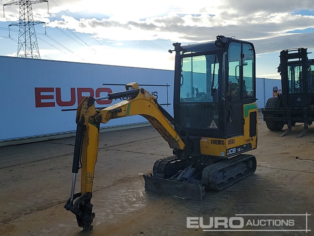 2018 JCB 16C-1 - Mini pelle: photos 1 2018 JCB 16C-1 - Mini pelle: photos 1