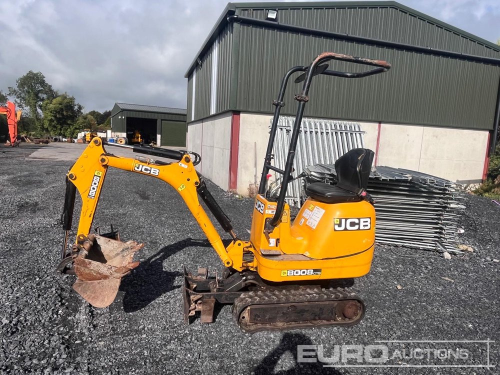 2018 JCB 8008 CTS - Mini pelle: photos 1 2018 JCB 8008 CTS - Mini pelle: photos 1
