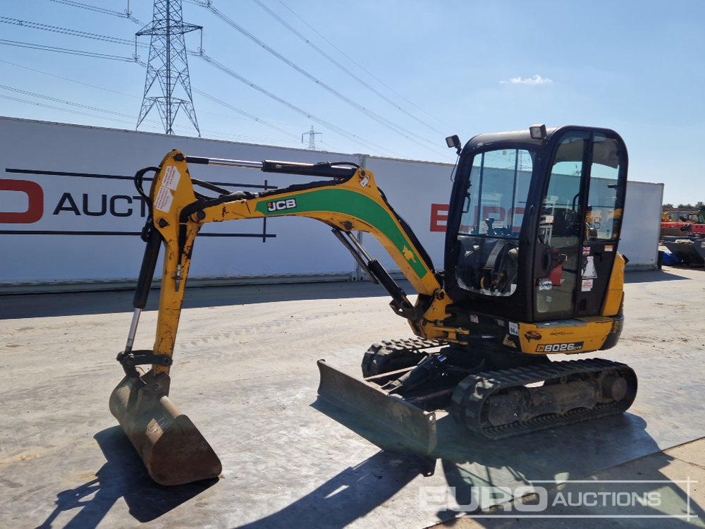 2018 JCB 8026 - Mini pelle: photos 1 2018 JCB 8026 - Mini pelle: photos 1