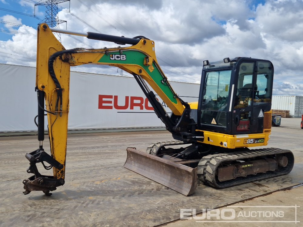 2018 JCB 85Z-1 ECO - Mini pelle: photos 1 2018 JCB 85Z-1 ECO - Mini pelle: photos 1