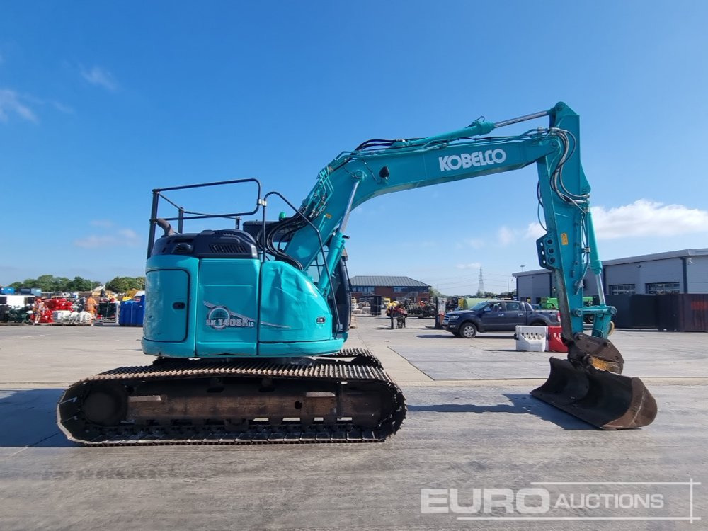 Pelle sur chenille 2018 Kobelco SK140SRLC-5: photos 6