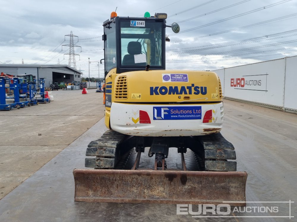 2018 Komatsu PC80MR-5 - Mini pelle: photos 4 2018 Komatsu PC80MR-5 - Mini pelle: photos 4