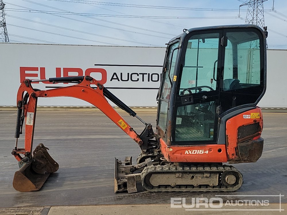 2018 Kubota KX016-4 - Mini pelle: photos 2 2018 Kubota KX016-4 - Mini pelle: photos 2