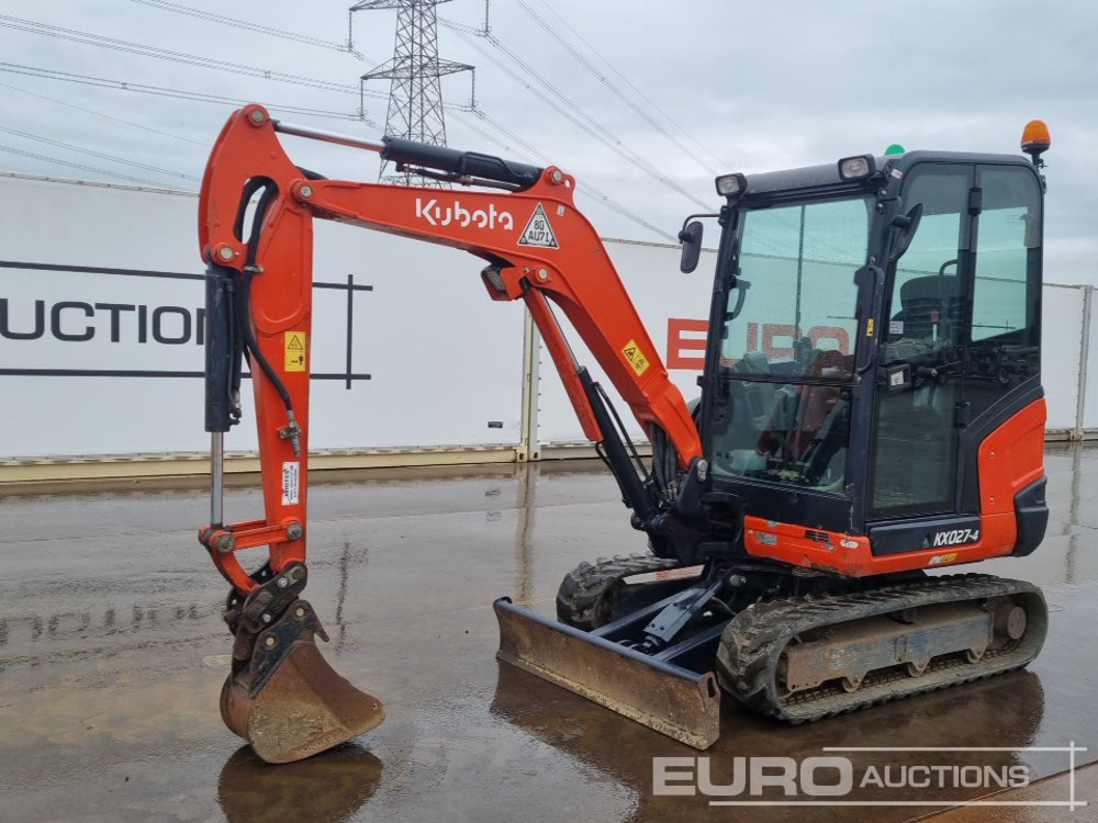 2018 Kubota KX027-4 - Mini pelle: photos 1 2018 Kubota KX027-4 - Mini pelle: photos 1