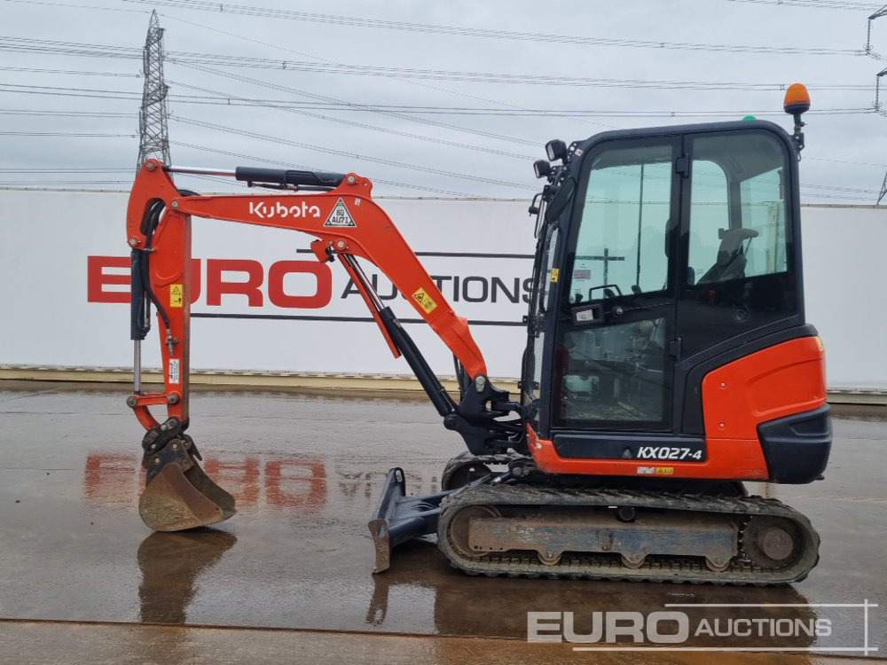 2018 Kubota KX027-4 - Mini pelle: photos 2 2018 Kubota KX027-4 - Mini pelle: photos 2