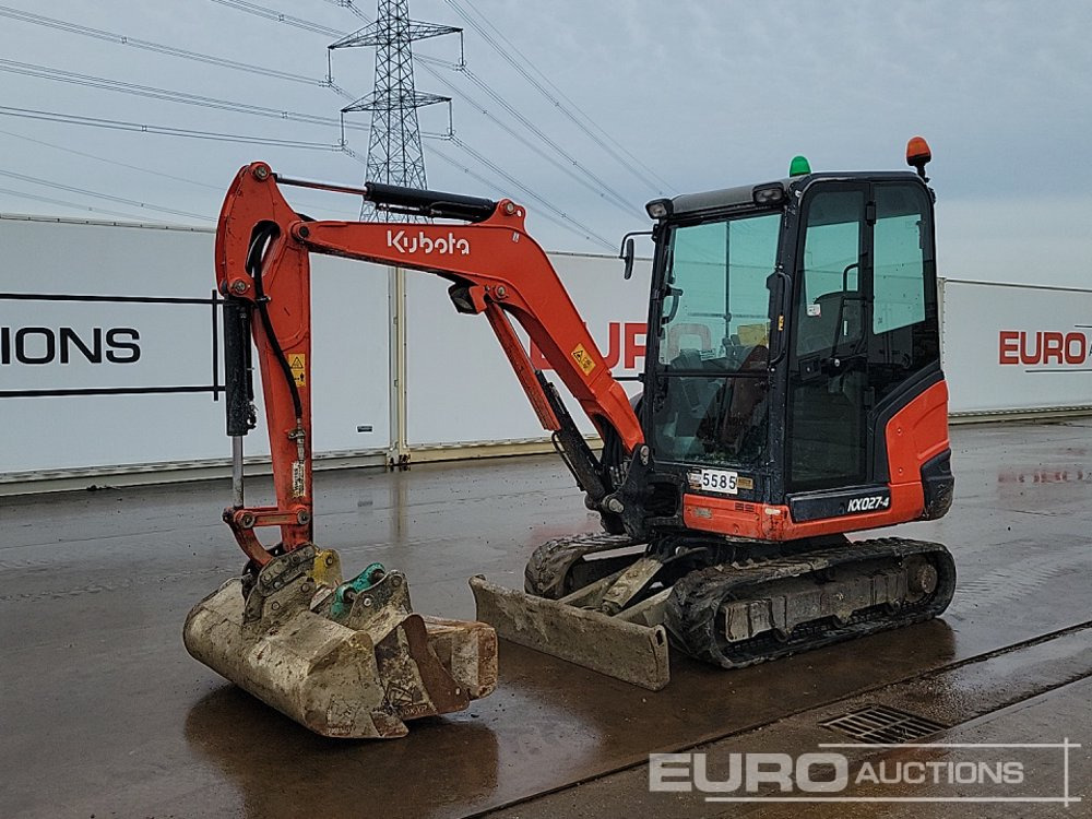 2018 Kubota KX027-4 - Mini pelle: photos 1 2018 Kubota KX027-4 - Mini pelle: photos 1