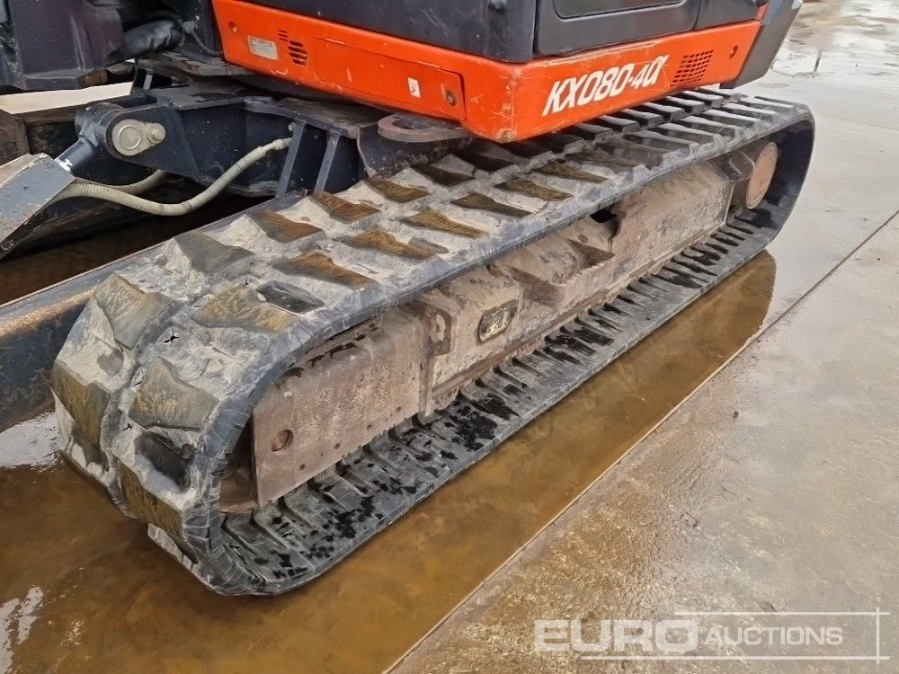 Mini pelle 2018 Kubota KX080-4: photos 9