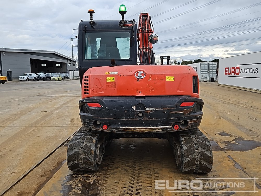 2018 Kubota KX080-4A - Mini pelle: photos 4 2018 Kubota KX080-4A - Mini pelle: photos 4
