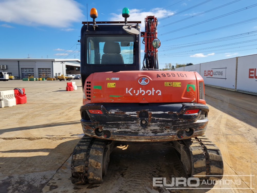 2018 Kubota KX080-4A - Mini pelle: photos 4 2018 Kubota KX080-4A - Mini pelle: photos 4