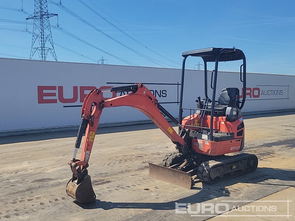 2018 Kubota U17-3A - Mini pelle: photos 1 2018 Kubota U17-3A - Mini pelle: photos 1