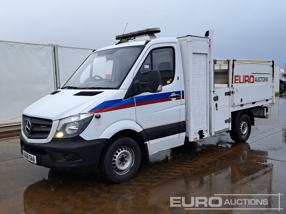 2018 Mercedes Sprinter - Fourgon plateau: photos 1 2018 Mercedes Sprinter - Fourgon plateau: photos 1